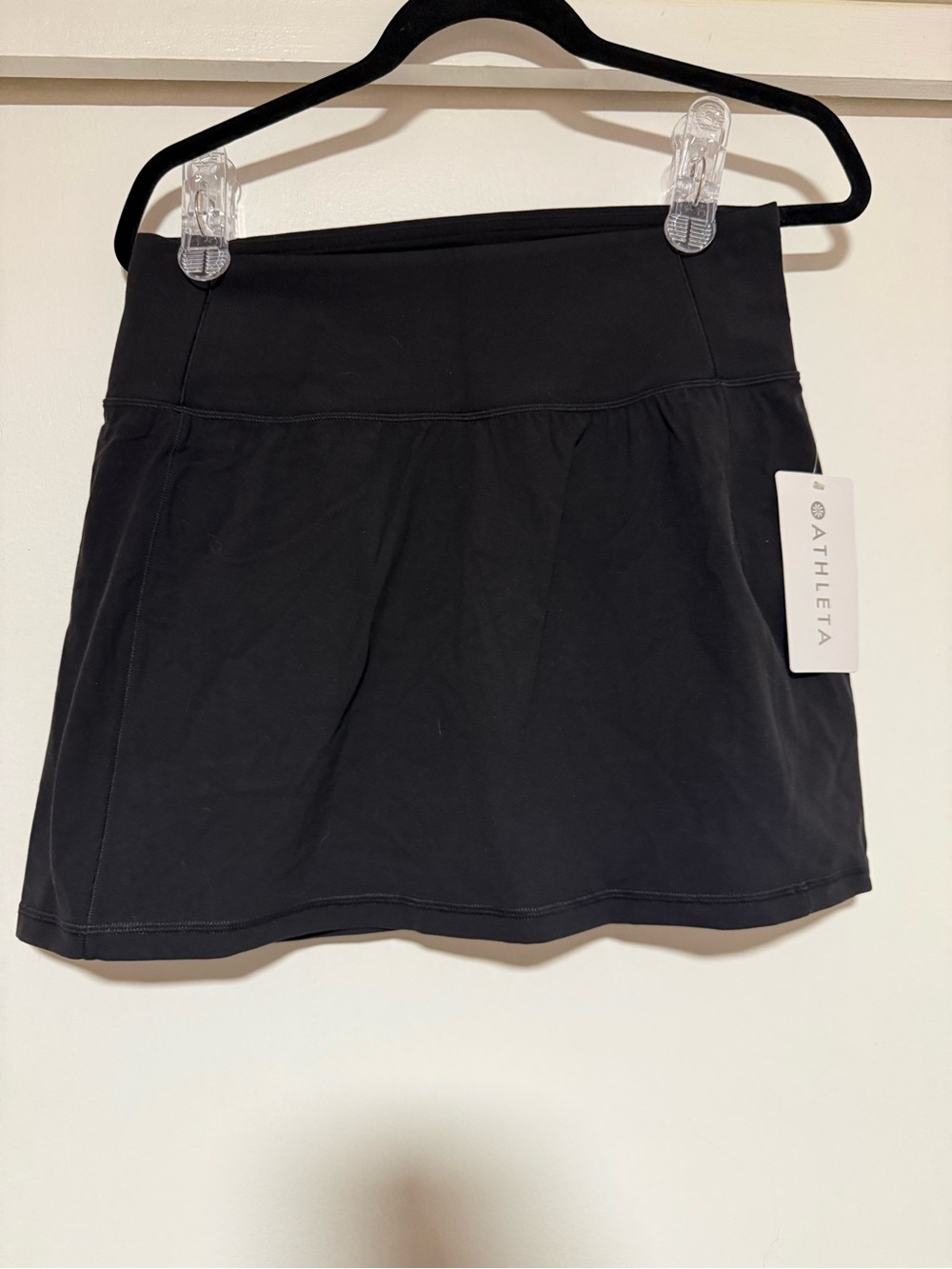Athleta Black Salutation 14.5” Skort - Women's Active Skirt